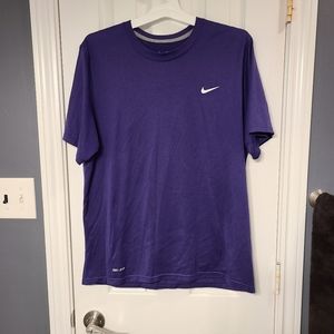 2/$20 Men's Nike Dri-Fit Purple Tee - L